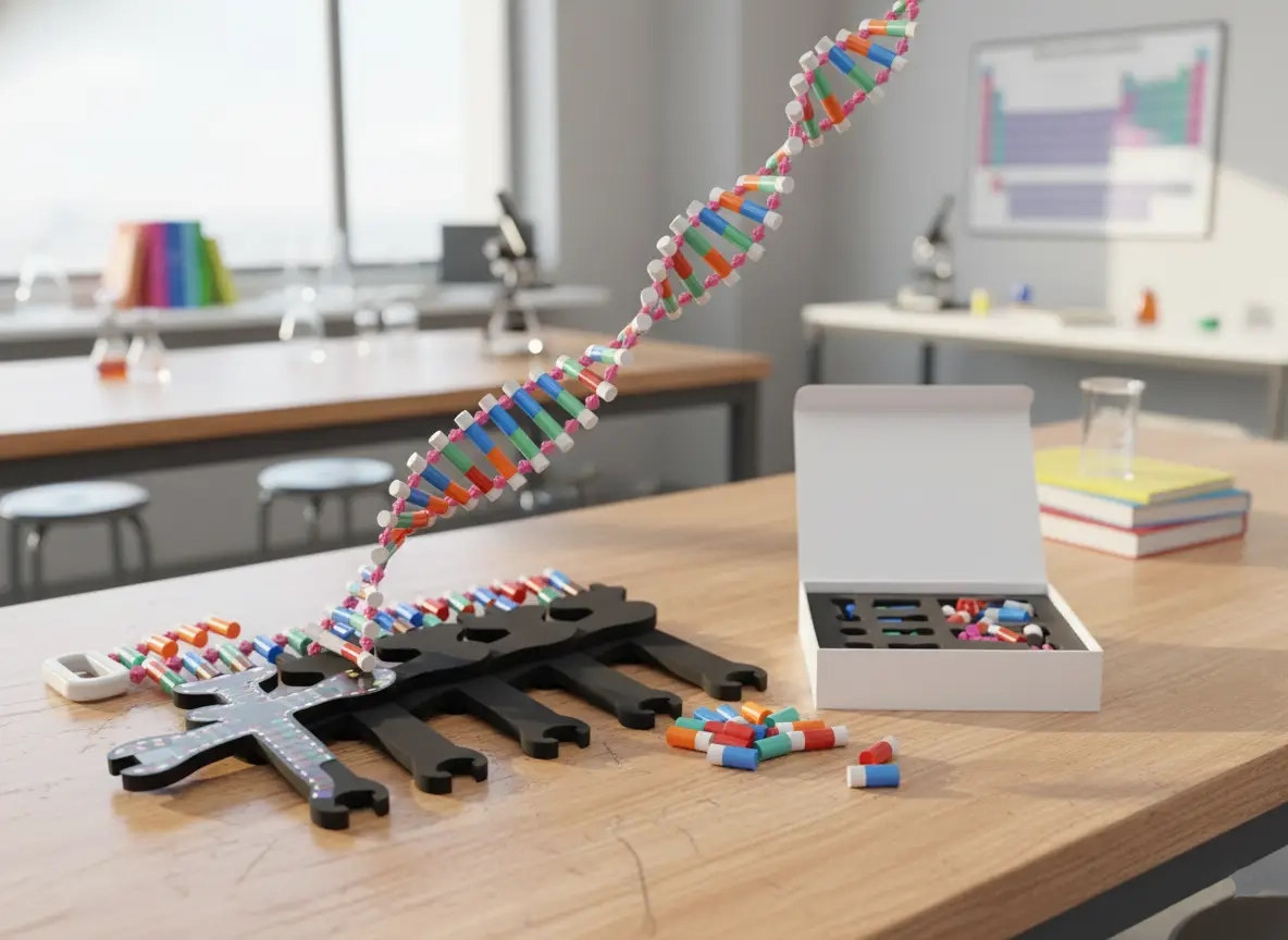 Color-coded nucleotides